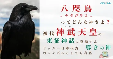 初代・神武天皇の東征を助けた三本足の導きの霊鳥】八咫烏