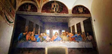 世界遺産レオナルド・ダ・ヴィンチの「最後の晩餐」奇跡の絵画