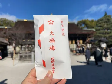 京都縁起物】『大福梅』授与開始！来年の干支・辰年大絵馬も☆学問の神様「北野天満宮」